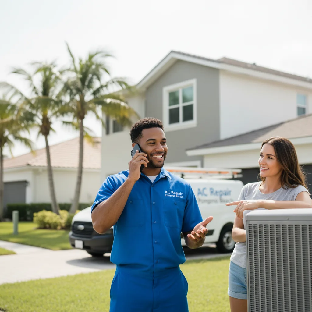 AC Repair Pompano Beach customer support in Clarence
